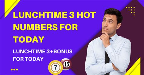 lunchtime bonus prediction for today infolinity|49's Lunchtime Three (3) Numbers + Bonus For Today .